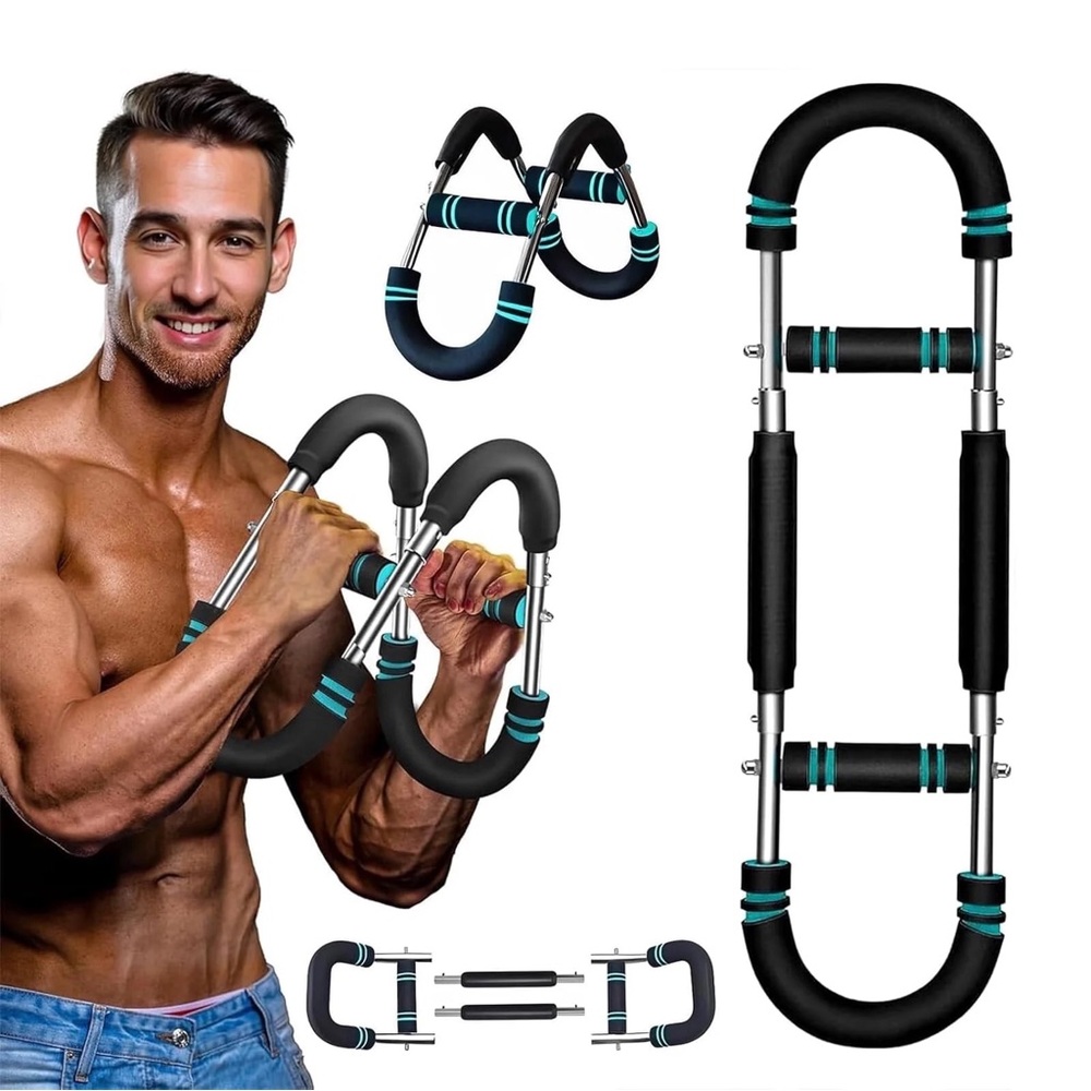 Multifunctional Arm Trainer with Black and Blue Accents